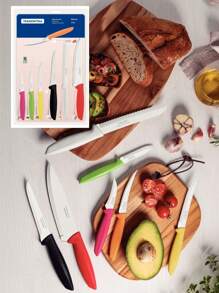 Tramontina 刀具套装 - 豐富多彩的 - 查看 1