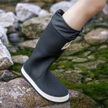 2023年男女釣魚鞋,時尚設計,4種顏色可選,加厚且防水,男女皆宜情侶雨靴36-44