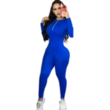 SPORTS PALAZZO WITH SANTONI LYCRA CLOSURE - 寶藍色 - 查看 2