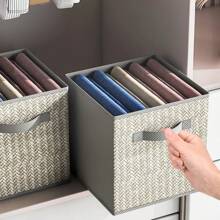 8 Pack Fabric Storage Cubes with Handle, Foldable 12 Inch Large Cube Storage Bins, Storage Baskets for Shelves, Storage Boxes for Organizing Closet Bins - 綠色 - 查看 4
