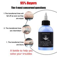 1pc 120ml Tattoo Transfer Gel For Stencil Transfer And Tattooing - Apricot - View 3