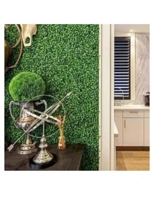 Muro Verde Follaje Artificial Sintético - Verde Oscuro - Ver 1