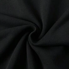 Cartoon Anime Eyes Printed Fashionable Loose Fit Round Neck Sweatshirt For Couples - Black - View 3