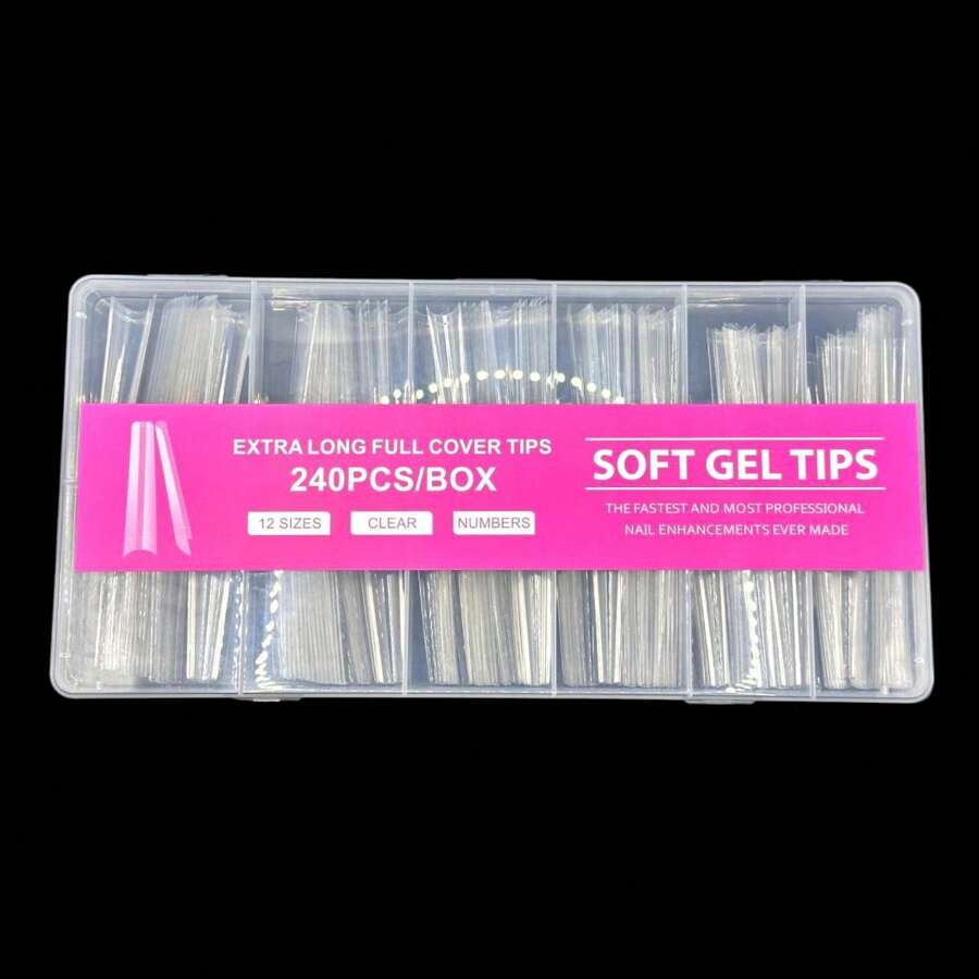 SOFT GEL TIPS 240 PZ - Rosa - Ver 1