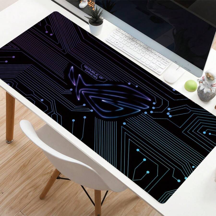 Alfombrilla De Ratón Para Juegos De Tamaño Extra Grande, Gruesa Para Teclado En Mesa De Oficina, Computadora Y Escritorio - Multicolor - Ver 1