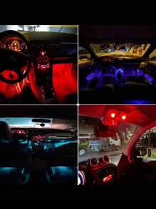 Mini Knob Remote Control Underwater Light, LED RGB Color Changing Waterproof Candle Light, Suitable For Car, Pool, Pond, Vase, Bathtub, Aquarium, Fountain, And Other Water Scenes