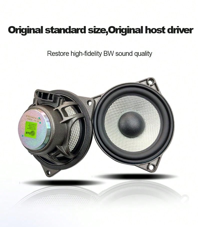 2 Pieces Plug And Play Car Audio Midrange Speakers For Bmw 1 Series 2
