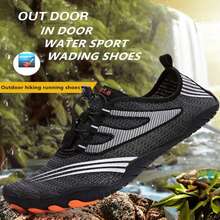 Water Shoes, Swimming Shoes, Water Shoes For Men And Women, Diving Shoes, Outdoor Beach Shoes, Couple Creek Shoes, Barefoot Skin Shoes, Snorkeling Shoes, Water Sports Shoes, Neoprene Shoes, Water Socks Shoes, Water Shoes, Hiking Shoes , Water Shoes, Water Shoes, - Black - View 2