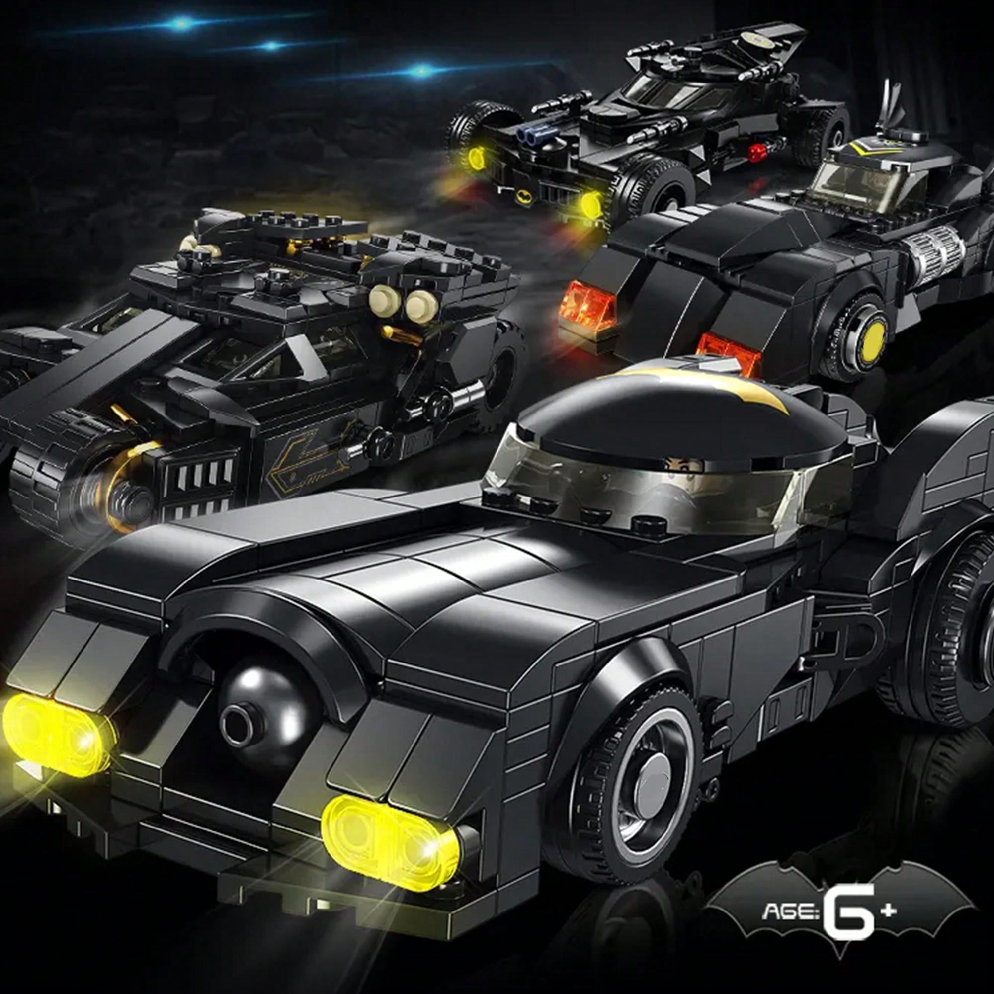 338pcs ABS Racing Car Building Blocks Toys, Building Blocks Set For Home & Office Decor