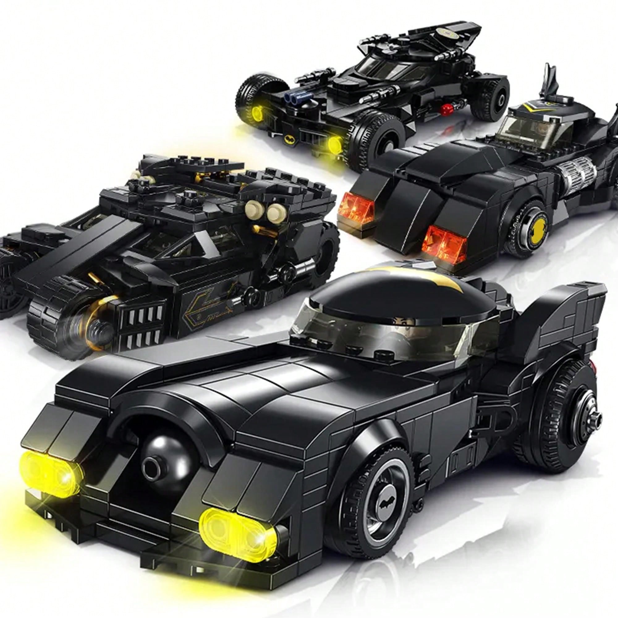 338pcs ABS Racing Car Building Blocks Toys, Building Blocks Set For Home & Office Decor