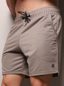 Men Shorts - 深灰色 - 查看 3