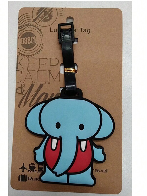 Travel Accessories Cute Shark Luggage Tag Silica Gel Suitcase ID Andres