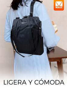 Mochila Impermeable - Negro - Ver 2