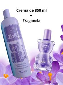 Fuller Colorfun Lola Fragrance And Cream Lotion Set. Lola Perfume Duo With 850 Ml Cream, Promotional Price Only For The Month Of October - Purple - View 2