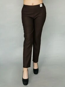 Kit de 12 piezas Pantalones de corte recto tiro alto y diseño de gato en costado - Multicolor - Ver 5