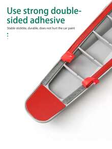 Car 3d Anti-Collision Strip Carbon Fiber Texture Pvc Rubber Bumper Guard Sticker, Universal Front & Rear Bumper Protector - Grey - View 7