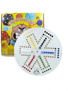 No te enojes - berrinches - parchis - Blanco - Ver 1