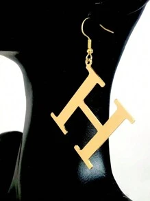 Pendientes de aro minimalistas de acero inoxidable para hombres de moda y populares para regalo de joyería y para una apariencia elegante