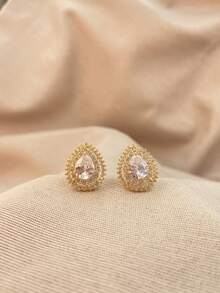 Stud Earrings - Vàng - Xem 1