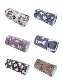 1pc Flannel Material Small Pet Tunnel, Bed, Hammock, Warm Sleeping Bag For Ferret, Hamster, Hedgehog, Winter Pet Bedding, Random Color