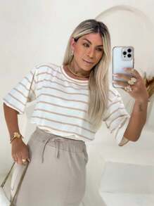 Women Two-piece Outfits - Màu be - Xem 3