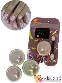 6 Colors Of Litmus Effect, Nail Decoration (2 Packages) - 粉色 - 查看 6
