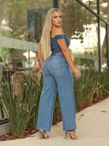 Women Pants - Rửa nhẹ - Xem 2