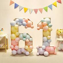 馬賽克數字氣球裝飾,氣球馬賽克框數字0-9,diy燈光招牌數字,適用於派對裝飾,週年慶祝活動裝飾,生日派對裝飾 - 3.28英尺/100厘米 - 查看 5