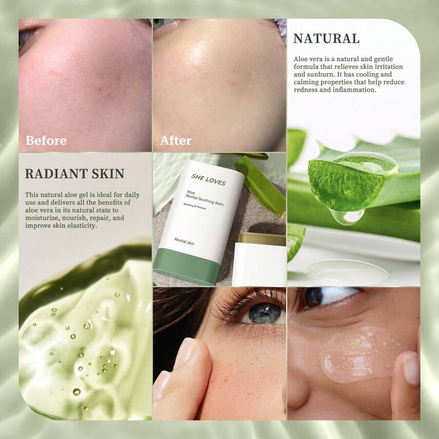 Aloe Revital Soothing Balm Deeply Hydrating, Skin Nourishing After Sun