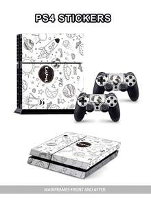 1 bộ Chơi game Bảng điều khiển In Da Hình dán Đối với PS4 ( 3 cái/bộ ) - Nhiều màu - Xem 4