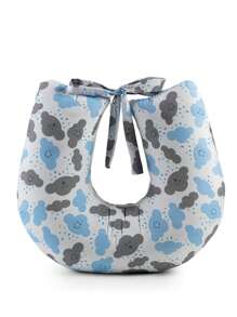 婴儿枕头 - 藍白色 - 查看 1