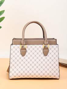 Dedoo 女仕新款復古時尚潮流小丑中青年明星式歐美大容量斜揹包,適用於旅遊、購物、派對等場合,使用女士手提包