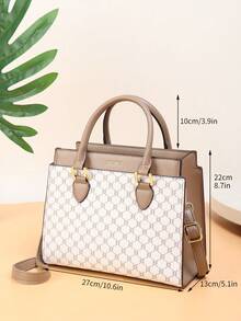 Dedoo 女仕新款復古時尚潮流小丑中青年明星式歐美大容量斜揹包,適用於旅遊、購物、派對等場合,使用女士手提包