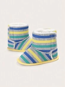 新生儿袜子鞋，舒适柔软防滑保暖婴儿学步床鞋，适合学步男孩和女孩