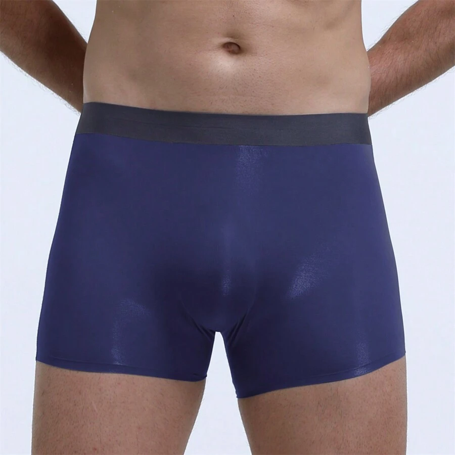 Quần tây nam Cơ bản - Xanh đậm - Xem 1