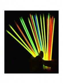 100pcs/barrel Random Color Glow Sticks - Random Color - View 5