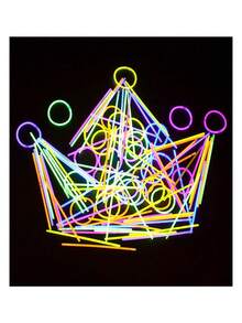 100pcs/barrel Random Color Glow Sticks - Random Color - View 7