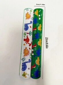 12入組恐龍卡通派對腕帶,小派對