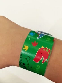 12入組恐龍卡通派對腕帶,小派對