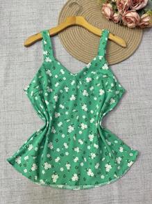 Women Tops - 綠色 - 查看 1