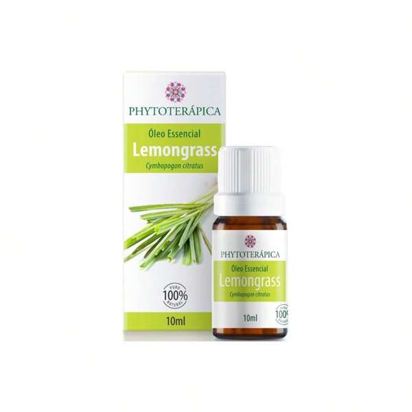 Óleo Essencial De Lemongrass 10ml (Phytoterápica)