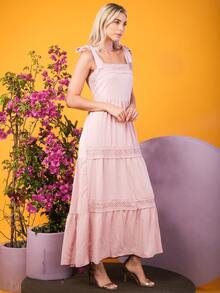 Women Dresses - Màu Hồng baby - Xem 2