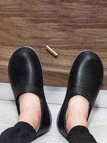 男式廚師鞋 防水防滑防油耐磨多功能工作安全鞋