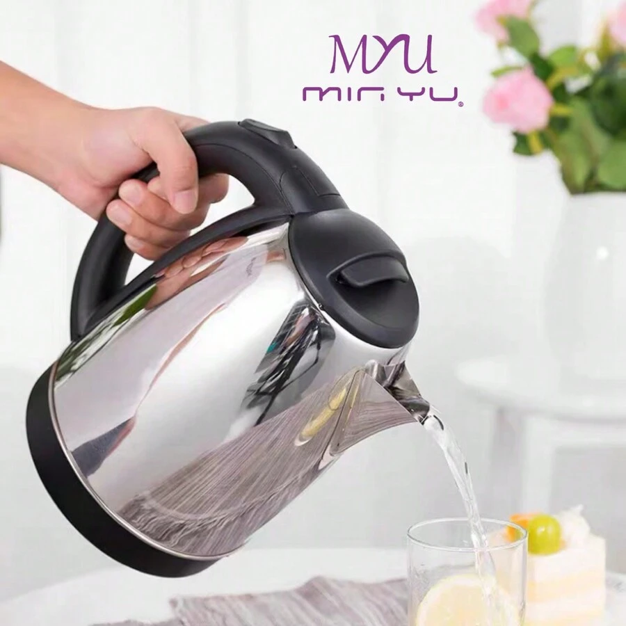 110V Electric Kettle, For A Perfect Coffee Or Tea - Silver - View 1