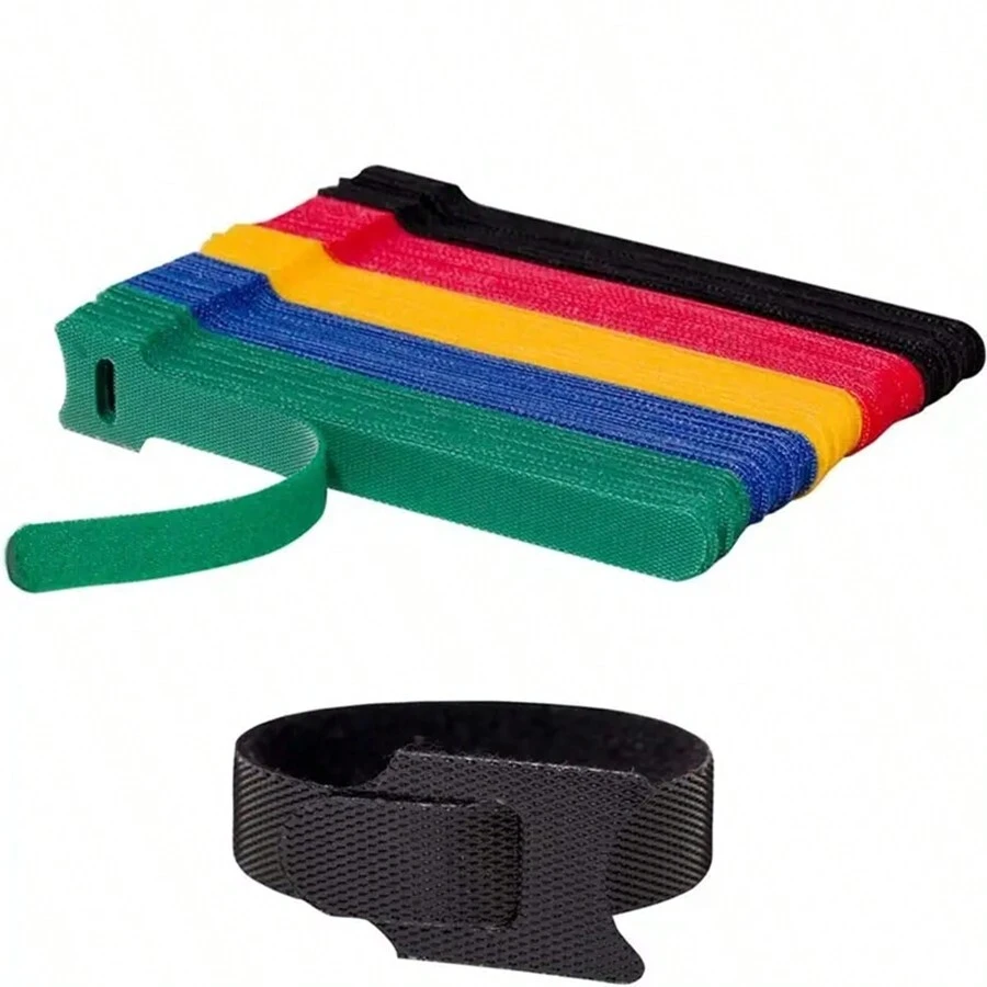 XINGO Bridas Blancas De 12 Pulgadas, Resistentes, 100 Unidades, Bridas De Plástico Ultra Fuertes De 200 Libras, Bridas Grandes Extralargas, Resistentes A Los Rayos UV Para Interiores Y Exteriores