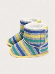 新生儿袜子鞋，舒适柔软防滑保暖婴儿学步床鞋，适合学步男孩和女孩