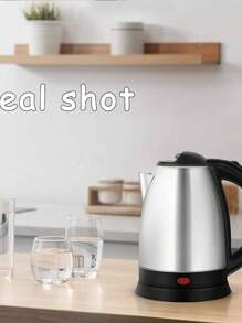 FANOVA Hervidor De Agua Acero Inoxidable - Plateado - Ver 1