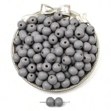 beadia 50pcs Colorful Round Wooden Beads, For Necklace And Bracelet DIY Crafting Materials - Multicolor - View 24