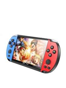 Consola de video juegos portatil con + de 10,000 juegos color azul con rojo consola Retro para niños recargable - Azul - Ver 1