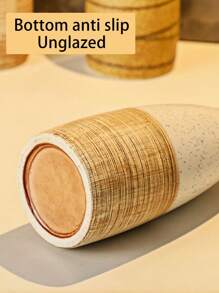 1個精美的陶瓷歐式簡約家用肥皂分配器瓶,適用於肥皂更換或乳液存儲,非常適合酒店浴室和家庭使用 - 黃色 - 查看 4